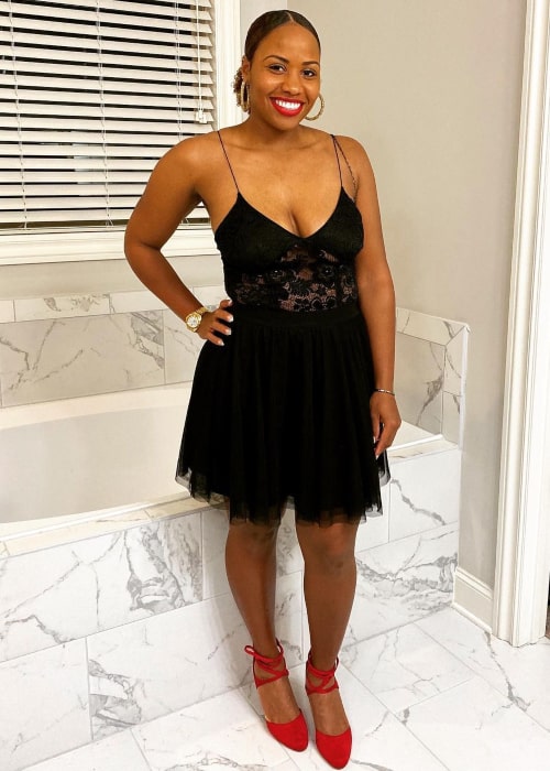 Taylor Townsend as seen in an Instagram Post in December 2019