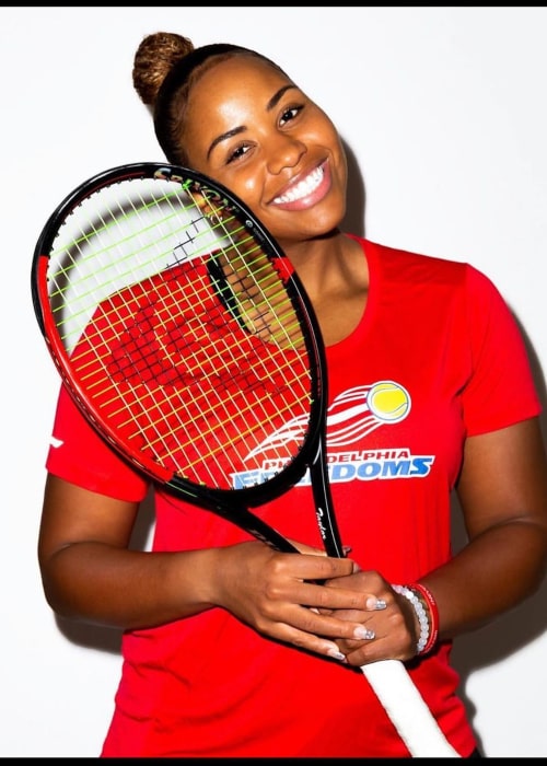 Taylor Townsend as seen in an Instagram Post in March 2020