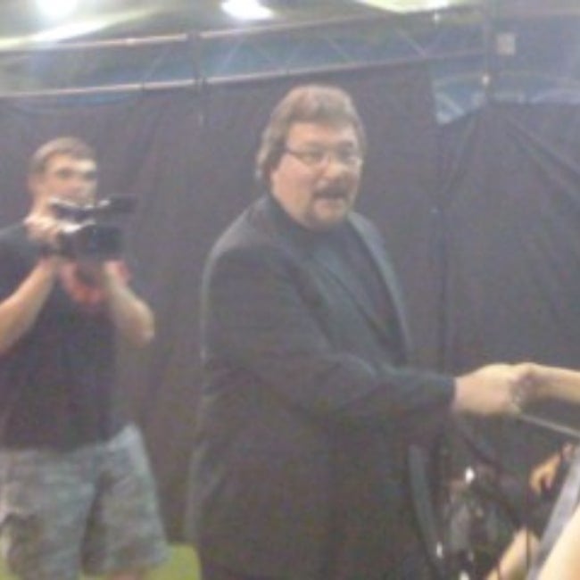Ted DiBiase as seen in a picture that was taken during an appearance at a local indy show on August 20, 2011