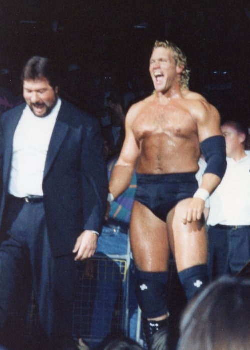 Ted DiBiase managing Sycho Sid in The Million Dollar Corporation on February 21, 2012