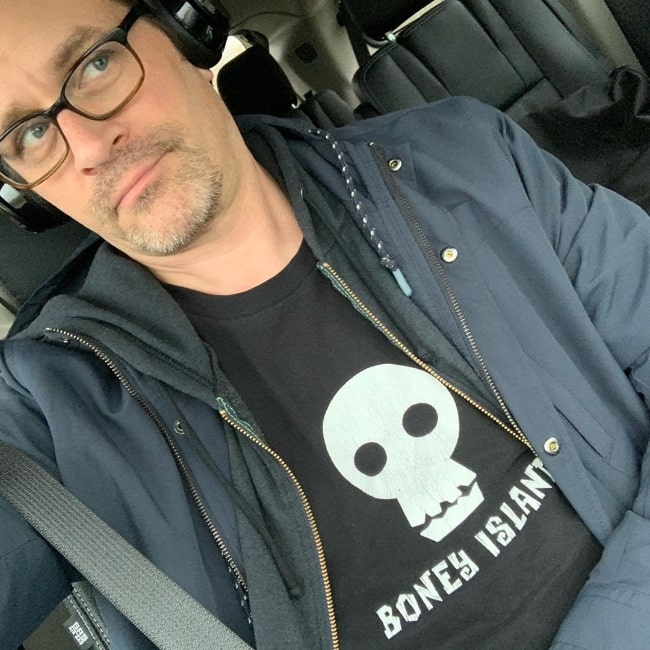 Tom Everett Scott as seen in a selfie in October 2019