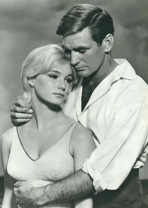 Yvette Mimieux and Rod Taylor