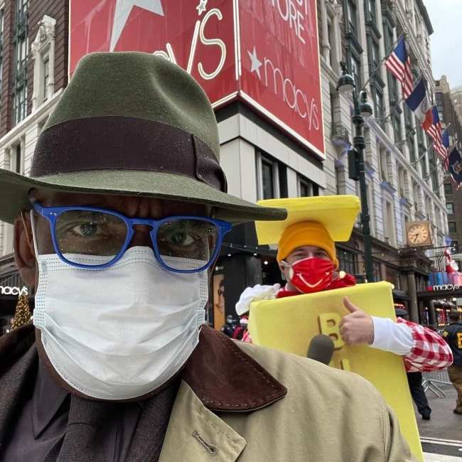 Al Roker at Macy's Thanksgiving Day Parade in November 2020