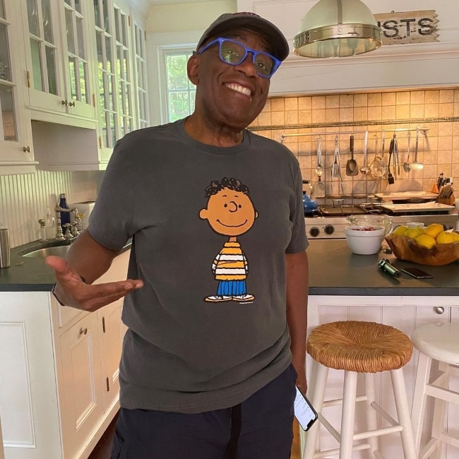 Al Roker in June 2020 wearing his favorite T-shirt