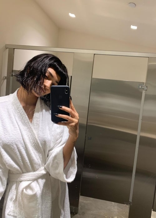 Anyelina Rosa as seen in a selfie that was taken in November 2019