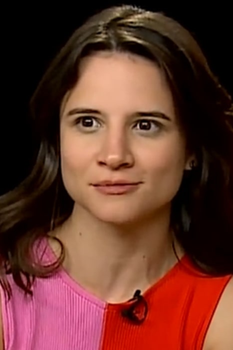 Bianca Comparato as seen during an interview on the series '3%' on November 24, 2016