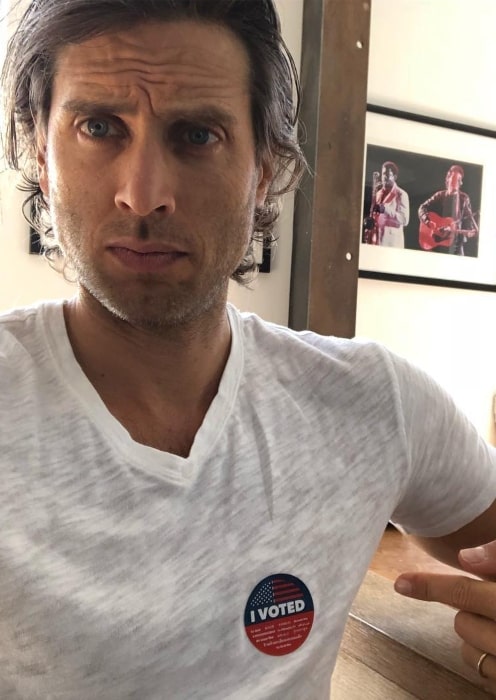 Brad Falchuk in November 2018 urging everyone to vote