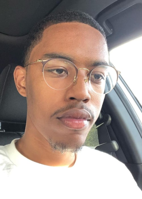 CalebCity in an Instagram selfie from August 2019