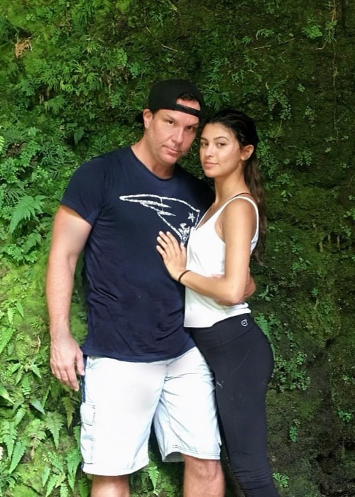 Dane Cook and Kelsi Taylor, as seen in May 2020