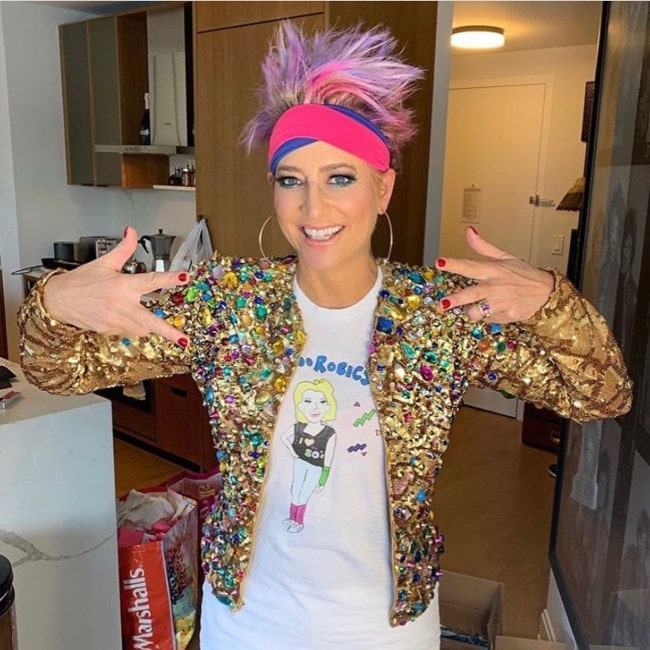 Dorinda Medley in October 2020 supporting the LGBTQ+ community and urging everyone to live proud and free