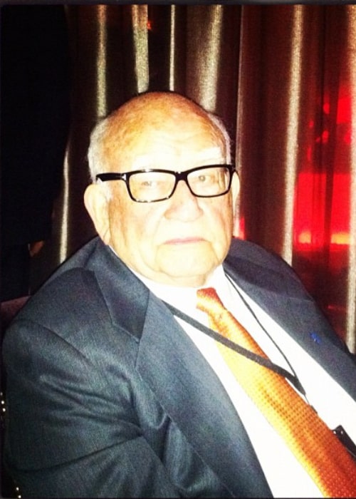 Ed Asner as seen in an Instagram Post in May 2012