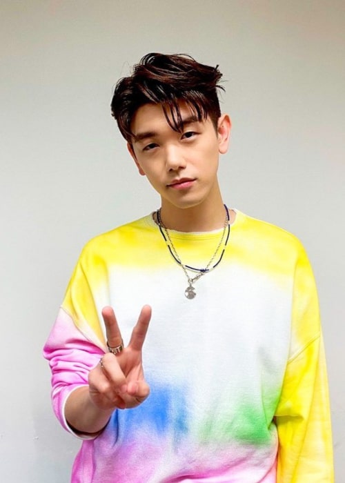 Eric Nam as seen in an Instagram Post in July 2020