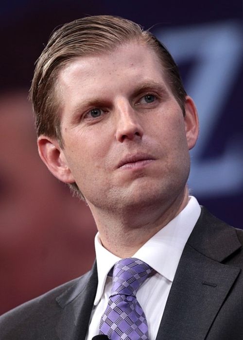 Eric Trump as seen at the 2018 CPAC in Maryland