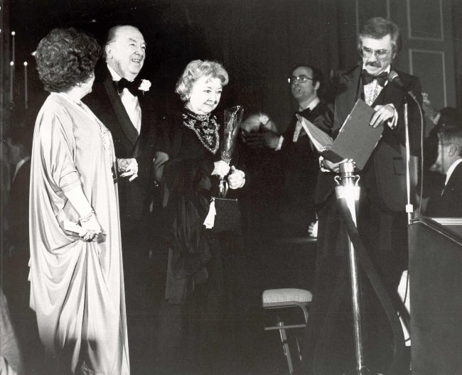 Gary Owens (Corner Right) pictured at the National Film Society Convention in May 1979