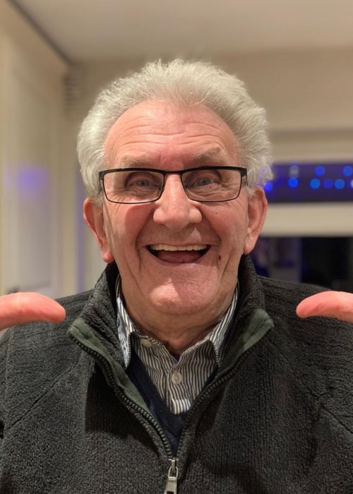 Grandad Frank as seen in an Instagram Post in February 2020