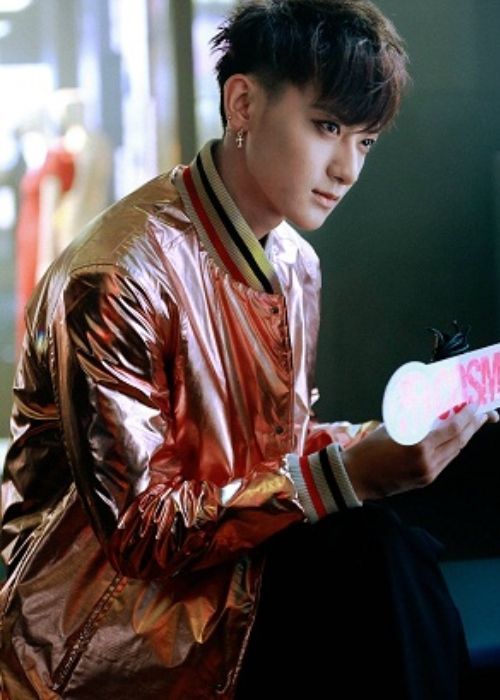 Huang Zitao seen at the Ports 1961 opening ceremony in 2015