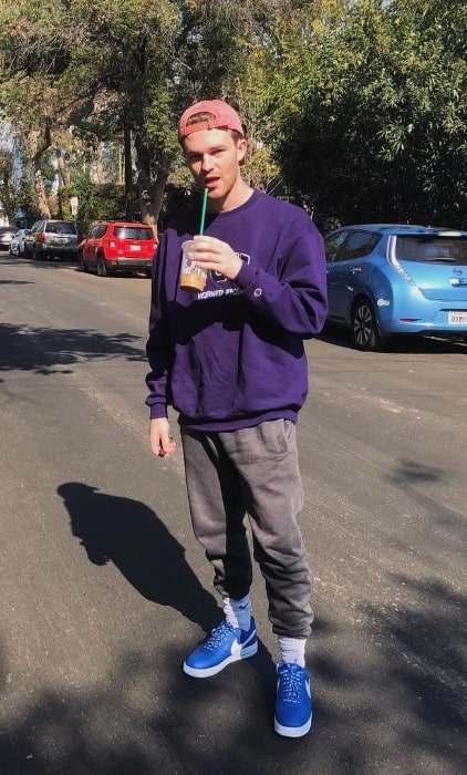 Hunter Summerall as seen in an Instagram post in November 2018