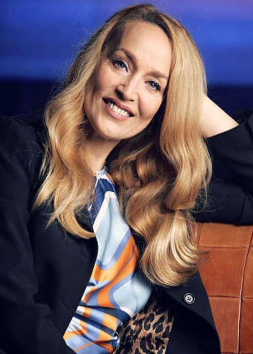 Jerry Hall as seen in an Instagram Post in October 2018
