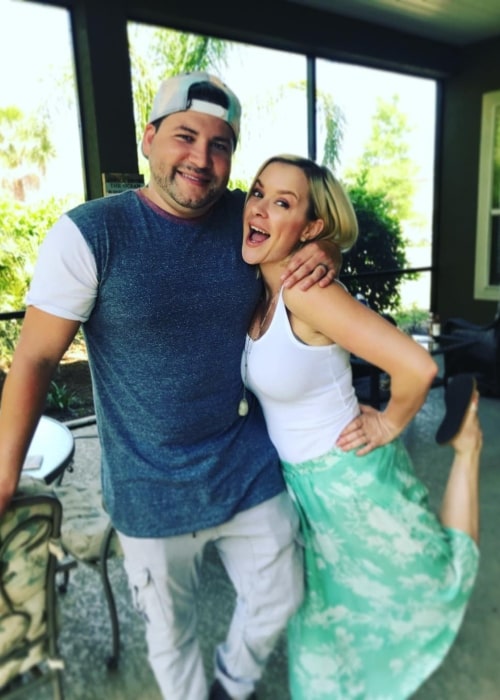 Jesse Vlach as seen in a picture that was taken with his wife Terra Vlach in April 2018