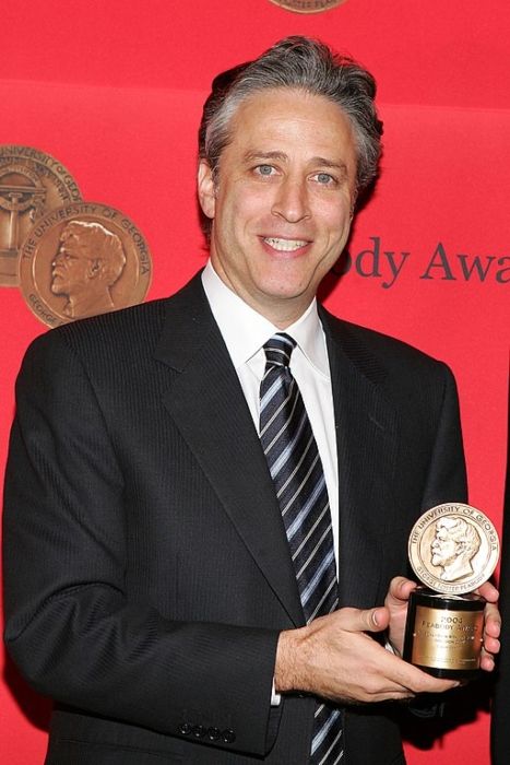 Jon Stewart seen at the Peabody Awards Luncheon in 2005