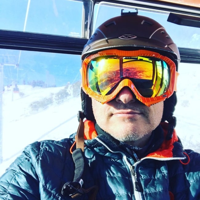 Kerr Smith as seen while taking a selfie in Park City, Utah in January 2020