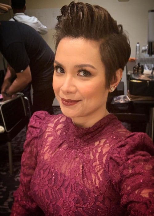 Lea Salonga in an Instagram selfie from February 2020