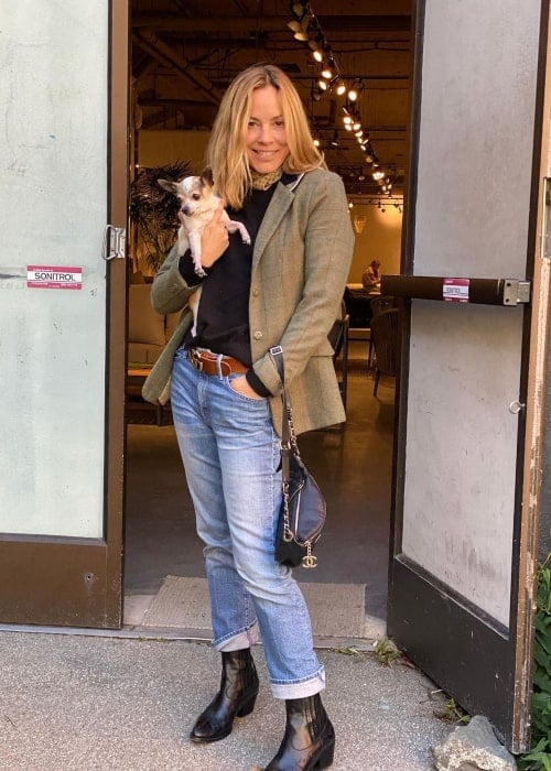Maria Bello as seen in an Instagram Post in February 2020