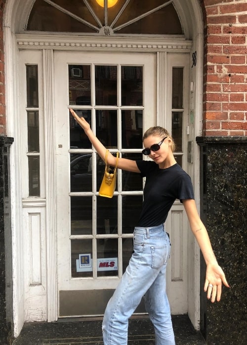 Paige Reifler posing for a picture in October 2018