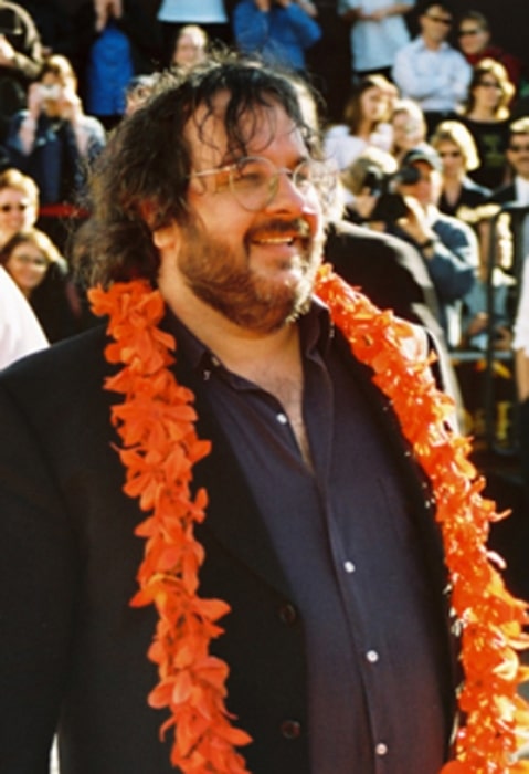 Peter Jackson pictured at the World premiere of the third part of 'Lord of the Rings' in Wellington, New Zealand in December 2003