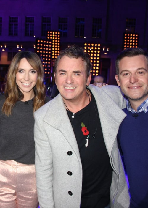 Shane Richie (centre) as seen in an Instagram Post in November 2017