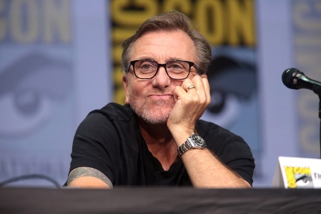 Tim Roth as seen while speaking at the 2017 San Diego Comic Con International, for 'Twin Peaks', at the San Diego Convention Center in San Diego, California