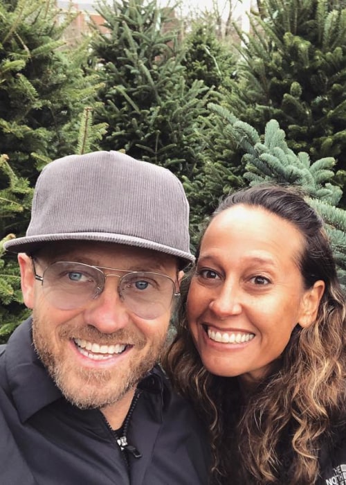 TobyMac avec amicale, femme Amanda Levy McKeehan 