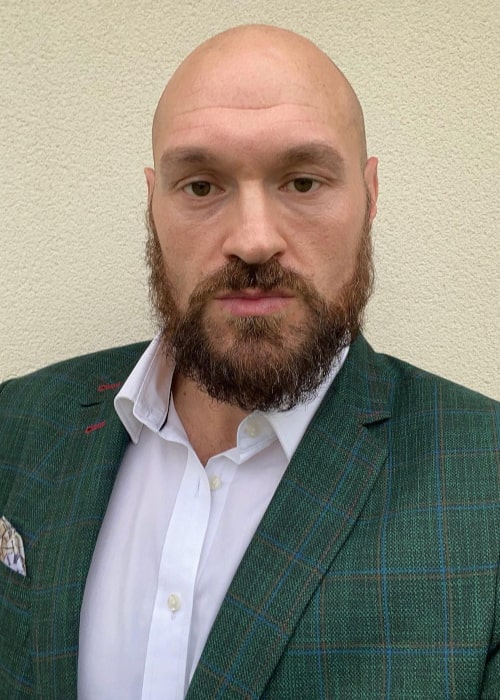 Tyson Fury in an Instagram selfie from November 2020