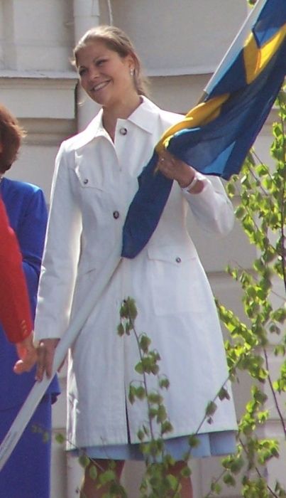 Victoria as seen on the National Day of Sweden in 2006