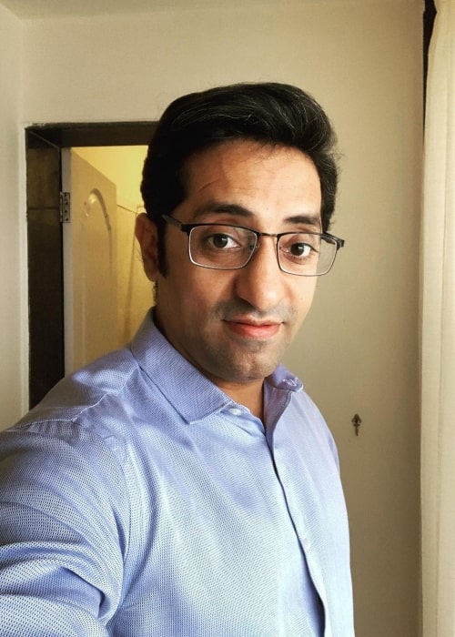 Vikram Kochhar as seen in a selfie that was taken in November 2020