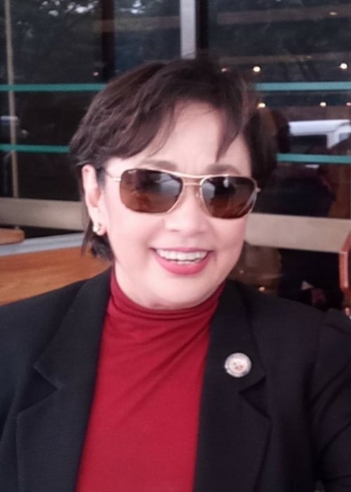 Vilma Santos in an Instagram selfie from October 2018