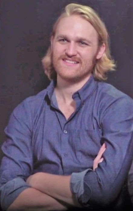 Wyatt Russell as seen during an interview with James Gilmore about 'Overlord' in November 2018