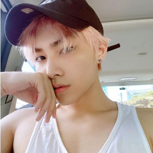 Xiao Jun as seen taking a selfie in July 2020