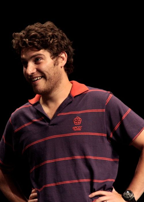 Adam Pally as seen performing at the Upright Citizens Brigade Theatre in 2008