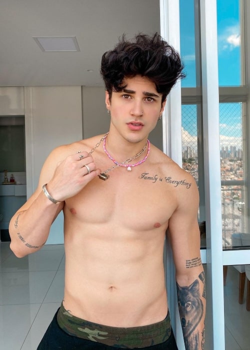 Alex Mapeli as seen in a picture that was taken in São Paulo, Brazil in December 2020