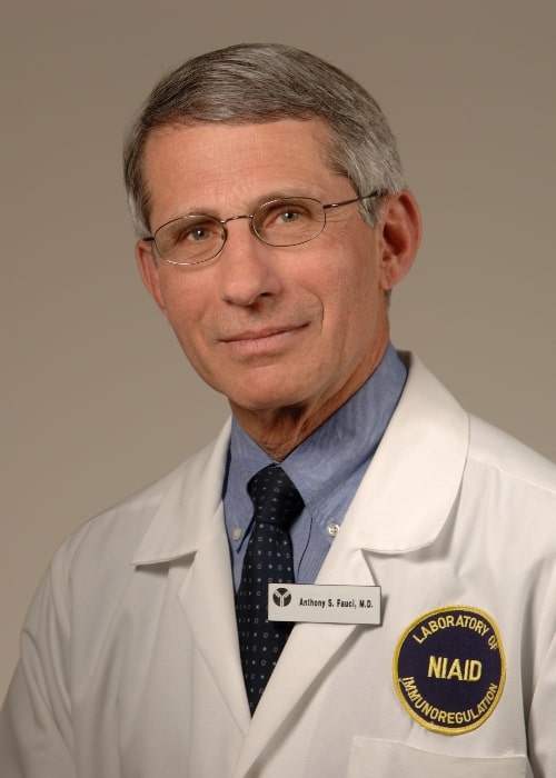 Anthony Fauci as seen in the official portrait in 2007