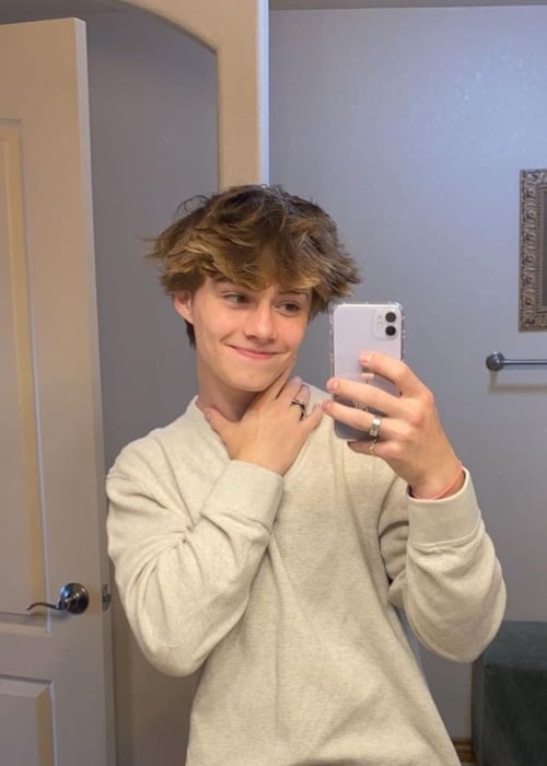 Bryce McKenzie as seen in a selfie that was taken in October 2020
