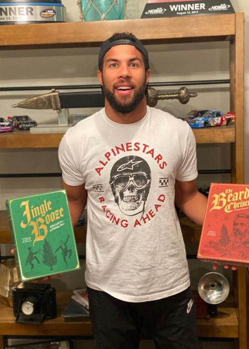 Bubba Wallace as seen in an Instagram Post in November 2019