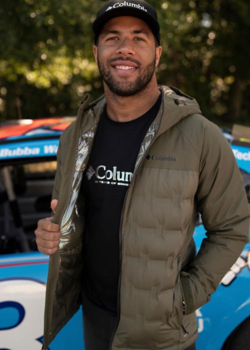 Bubba Wallace as seen in an Instagram Post in October 2020