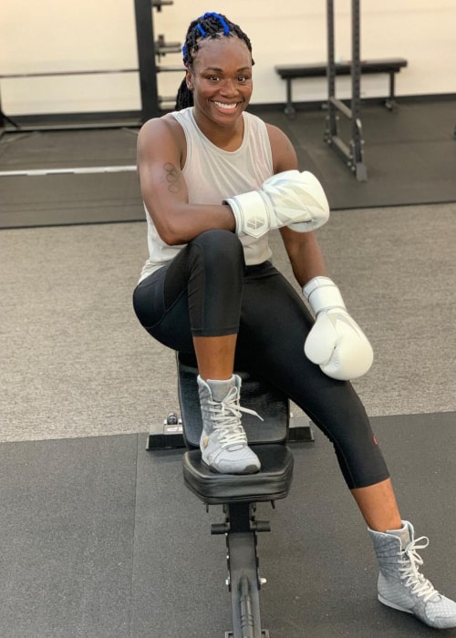 Claressa Shields as seen in an Instagram Post in September 2020