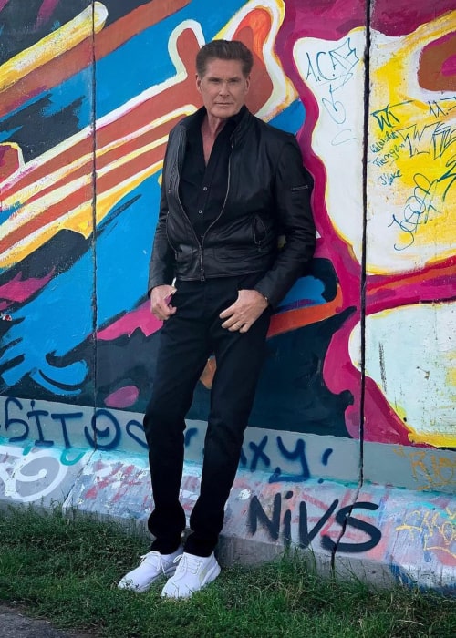 David Hasselhoff as seen in an Instagram Post in September 2019