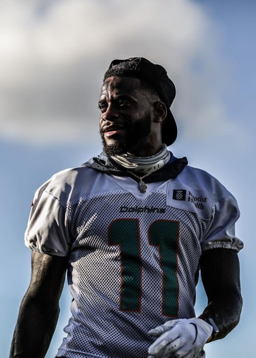 DeVante Parker as seen in an Instagram Post in August 2020