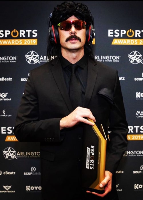 Dr DisRespect as seen in an Instagram Post in November 2019