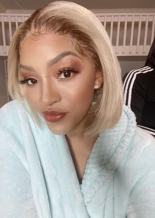 Drew Sidora in November 2020 getting glammed up and hoping for the result to be good