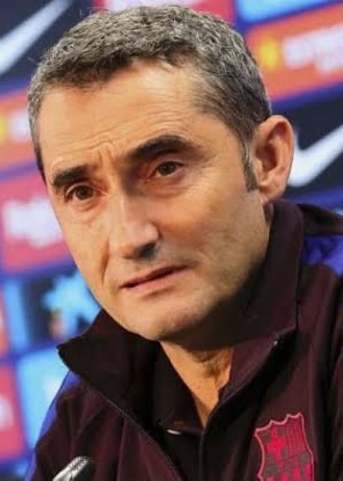 Ernesto Valverde as seen in an Instagram Post in December 2019